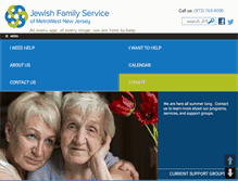 Tablet Screenshot of jfsmetrowest.org